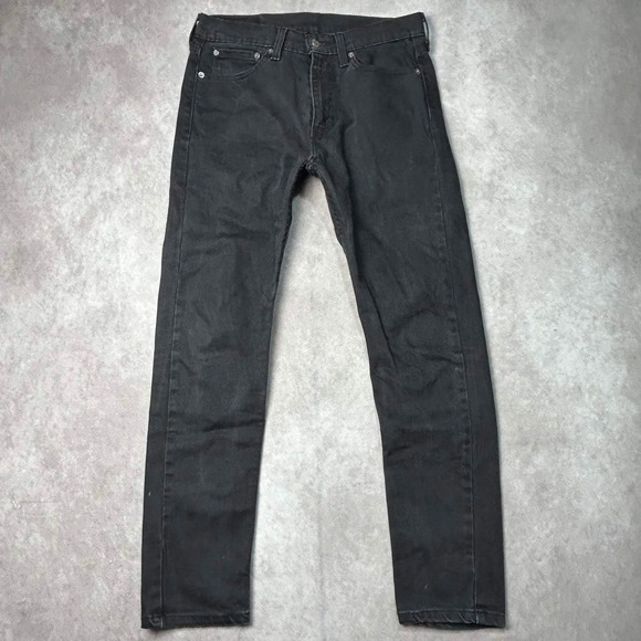Levi's Other - Levis 510 Skinny Jeans Mens 31x30 Black Denim Washed Stretch Slim Fit Pants